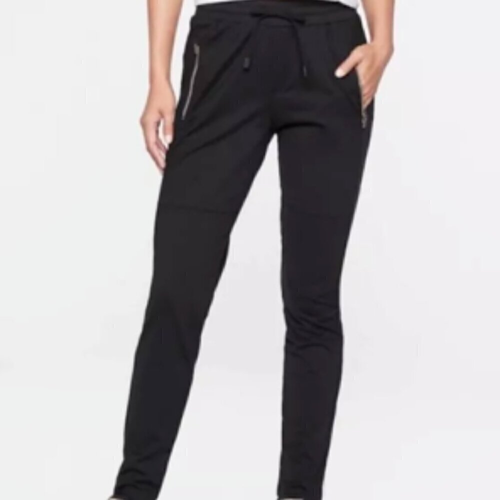 ATHLETA Hilltop Jogger Drawstring Pants Black XS